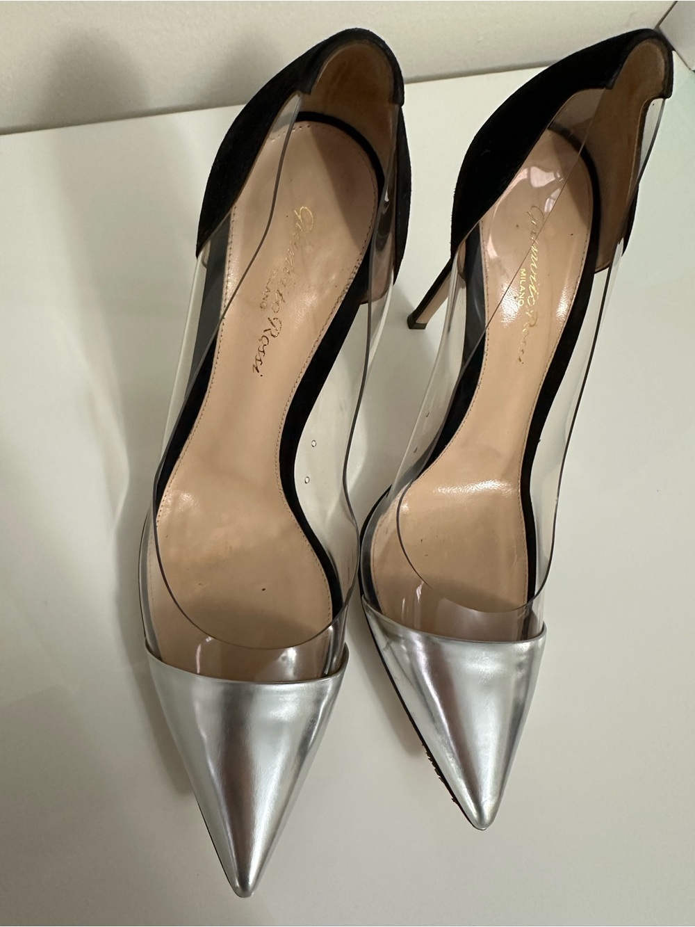 Gianvito Rossi Plexi Pumps, sz.39